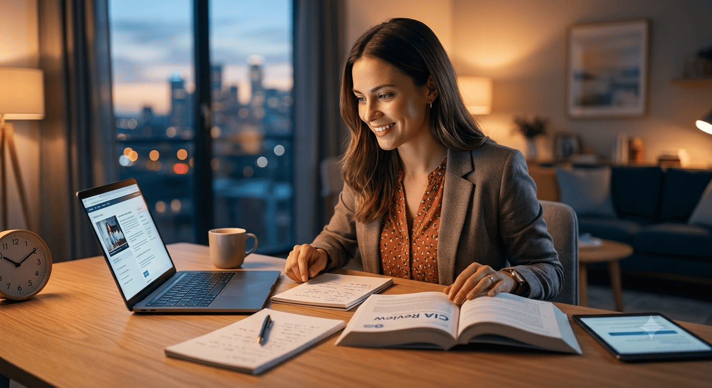 How to Pass the CIA Exam While Working Full-Time?